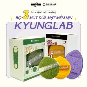 Set 3 Mút Rửa Mặt KyungLab