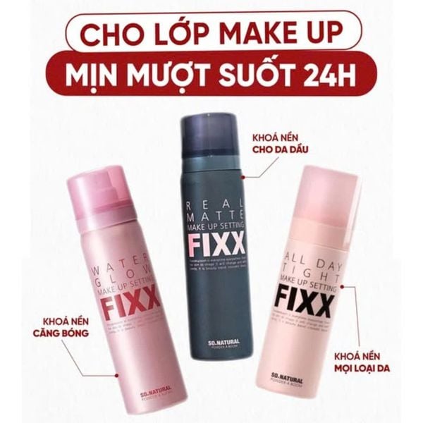 Xịt Khóa Nền Makeup Fixx 75ml